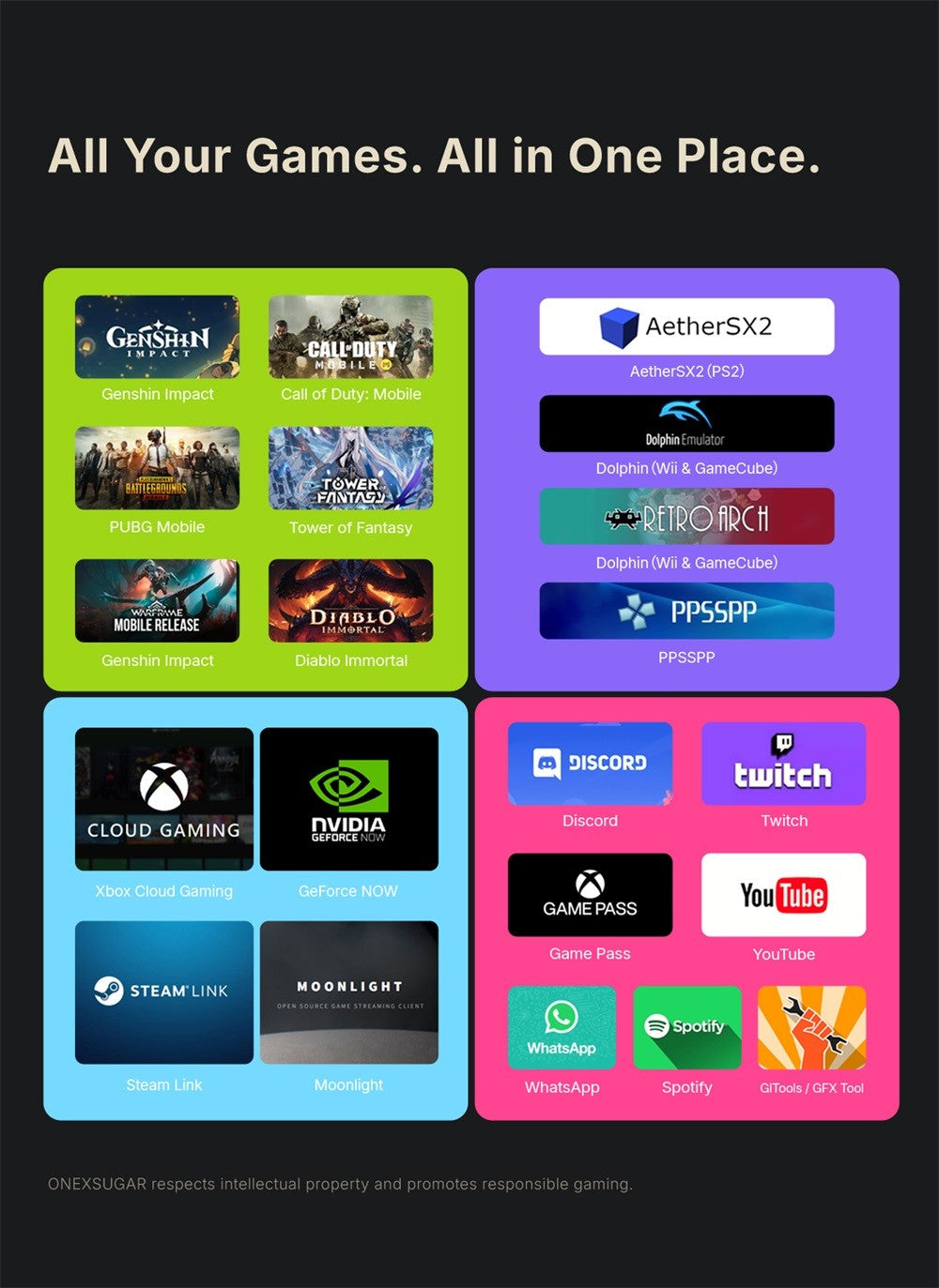 OneXugar SUGAR 1 Foldable Dual OLED Handheld Game Console Android 14 Snapdragon G3 Gen3 16GB 512GB Portable Gaming Handheld