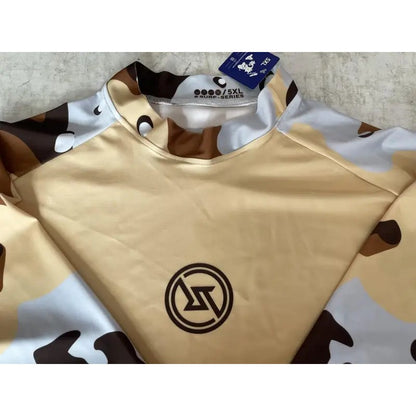 New Men's Surfing Shirt Lycra Rashguard Surf Sportswear Beach Sunscreen UV Protection Swimwear UPF50  RIGHTTRACK Clothes