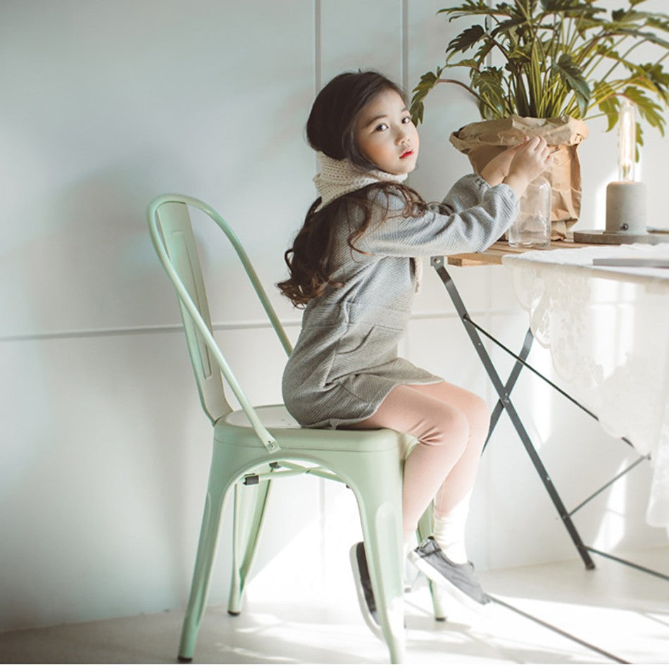 Girls Fleece-Lined Winter Thermal Pants Children Thickened Warm Soft Black White Gray Pink Outdoor Leggings for Kids Clothing