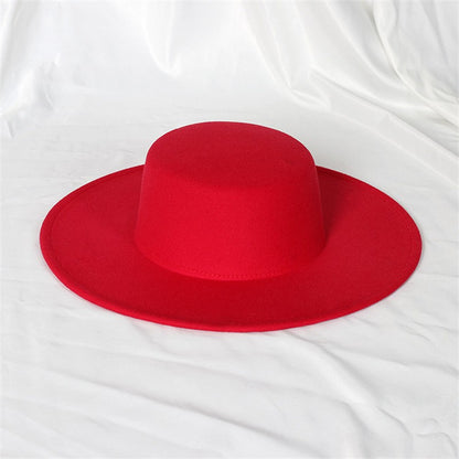 CHAPÉU FEMININO Chapéu Coco Chapéu Fedora Para Mulheres Chapéu Branco Plano Cinto De Luxo Senhoras Chapéu De Casamento Chapéus Fedora Outono Inverno ?????