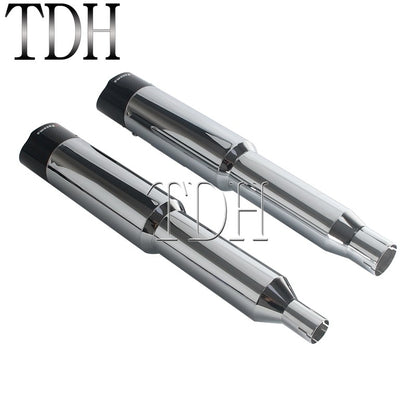 Motorcycle Exhaust System Carbon Fiber Muffler Pipe For Harley Street Road Glide ST FLTRXST FLHXST FLHX PAZOMA Exhaust Mufflers