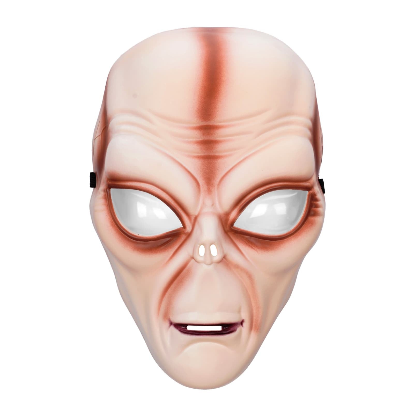 Green Alien Full Face Mask with Clear Lens Eyes | Comfort Sponge Liner UFO ET Mask for Halloween Cosplay Costume Party Prop