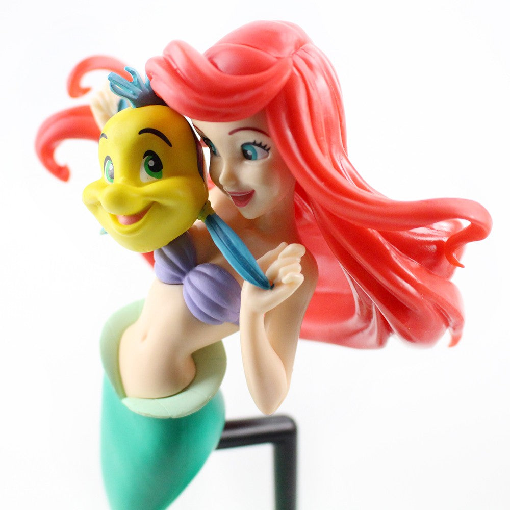 5 estilo Desenho Animado Q Posket Princesa Sereia Pequena Sereia Figura Super Premium Modelo de PVC Brinquedos Colecionáveis Presente para meninas