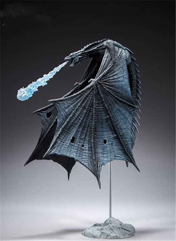 Ice Black Fire Dragon Drogon Deluxe Figure Collective Toys