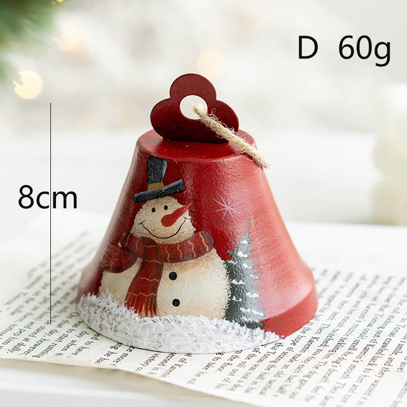 Metal Iron Red Mailbox Hanging Ornament Christmas Tree Pendant Letters To Santa Claus Home Christmas Decoration