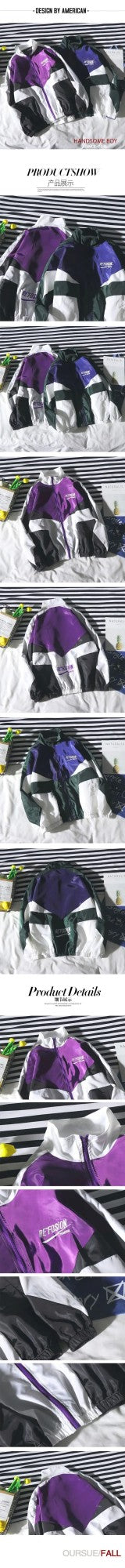 College Style Varsity Jacket Men's Spring Letter Embroidery Bomber Jacket Casual Street Loose Patchwork Zipper Coat Couple