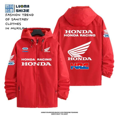 New Honda Motorcycle Windproof Blast Suit CBR Non-Double Wing Clothing Riding Suit Motorcycle Jacket Men