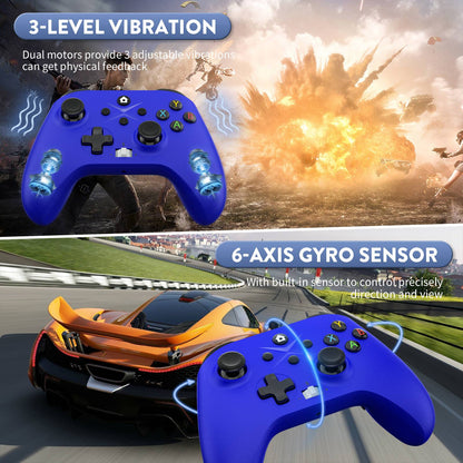 Wireless Gamepad For Xbox One/Xbox Series X/S/ Xbox Controller With Six-Axis Gyro Turbo Function Game Consoles Joystick