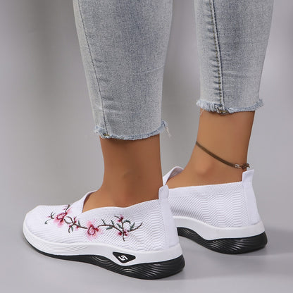 Women's summer breathable mesh flat shoes women's shoes casual sneakers shoes, clearance free shipping