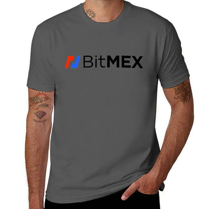 BitMEX Crpto Exchange T-Shirt t shirt man plain funny t shirts cotton T-Shirt
