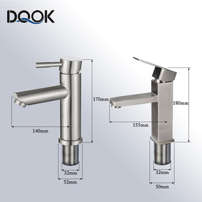 Bathroom Faucets Hot and Cold Mixer Faucets Vanity Bathroom Kitchen Deck Mounted Bathroom Sink Faucets?hose not include?