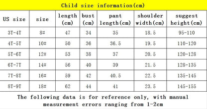 Summer Children's Pajamas Short Sleeve Girls' Cartoon Big Boys' Home Furnishing Set