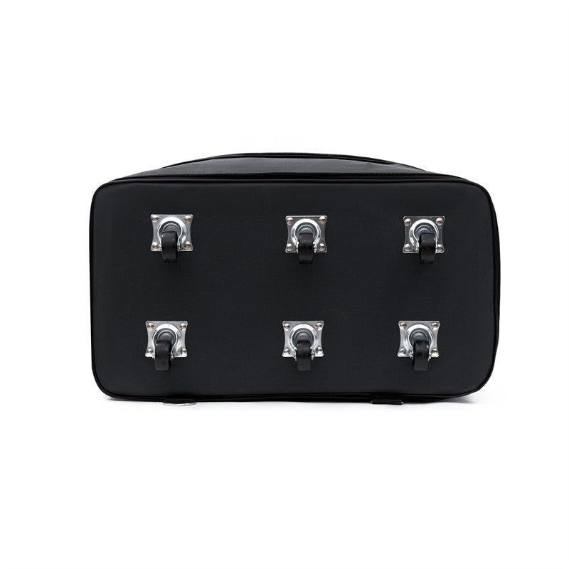 Mala de Viagem Dobrável Versátil de 5 Camadas com Rodas Bagagem Durável Impermeável de Grande Capacidade para Viagens Finais de Semana Escapadas Noturnas