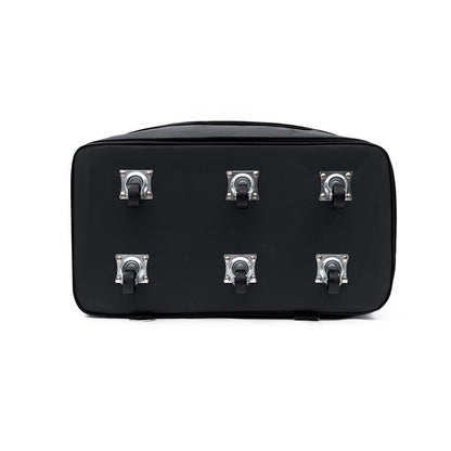 Mala de Viagem Dobrável Versátil de 5 Camadas com Rodas Bagagem Durável Impermeável de Grande Capacidade para Viagens Finais de Semana Escapadas Noturnas