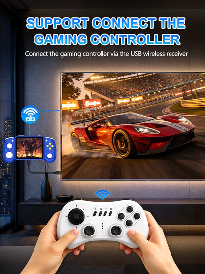 AISLPC RG43H PRO Retro Handheld Game Console 22000+Games Dual System 4.3‘’IPS Screen 2.4G WiFi Online Play Portable Game Player