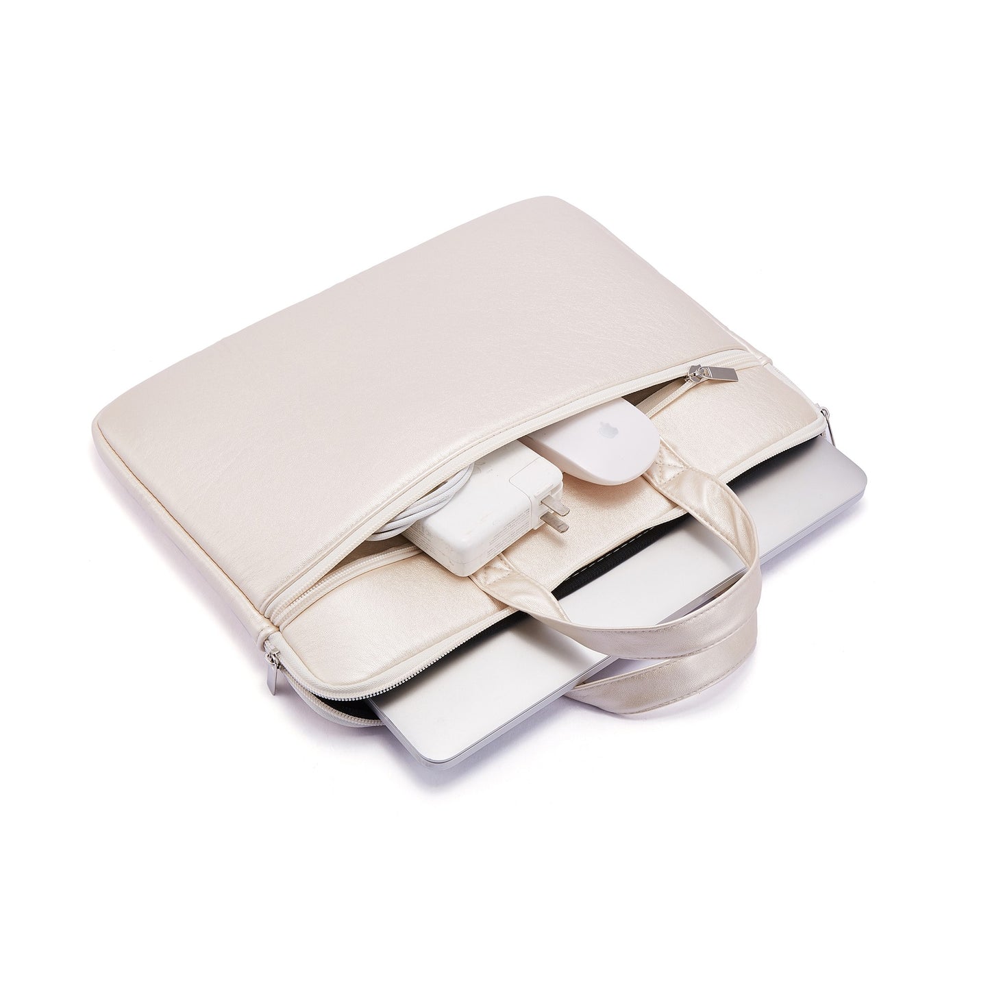 Laptop bag 11-inch, 13-inch, 14-inch, 15.6-inch, 16-inch, 17-inch laptop bag PU artificial leather suitable for various brands,