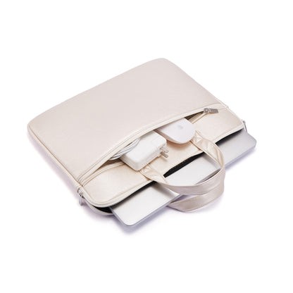 Laptop bag 11-inch, 13-inch, 14-inch, 15.6-inch, 16-inch, 17-inch laptop bag PU artificial leather suitable for various brands,