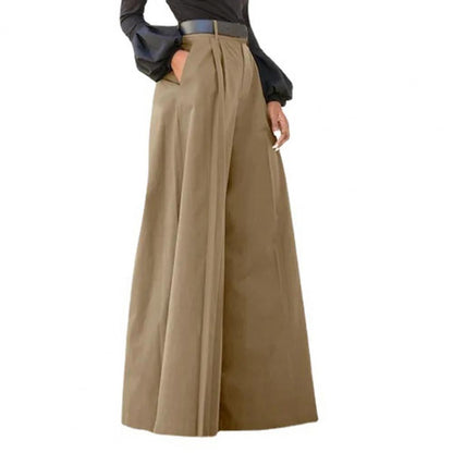 Wide Leg Pants Women Pants Full Length Casual Pants Female Loose High Waist Straight Trousers Elegant Commuting loose Trousers
