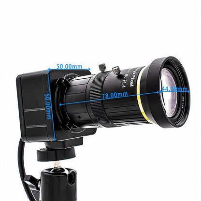 WGWK 4K IP Camera Sony IMX415 SSC339G 8MP 5-50mm Manual Varifocal Lens Low illuminance POE RTSP P2P Onvif Security Protection