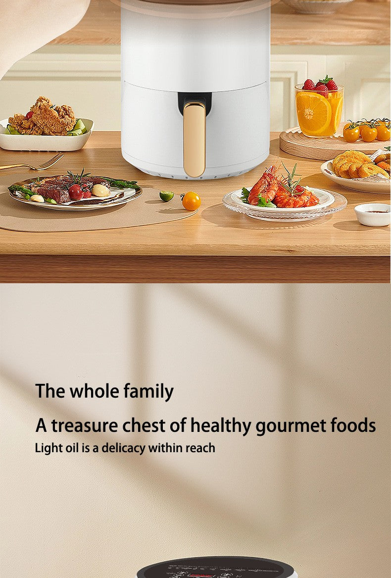 6L Large Air Fryer,Multifunction Digital Air Fryer Without Oil Electric Oven, Dehydrator, Air Fryer with LED Touch Panel