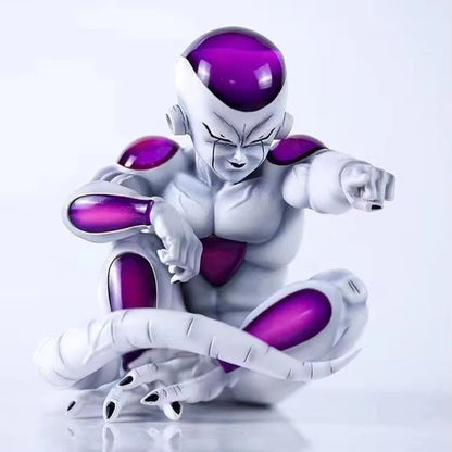 Anime Dragon Ball Z Frieza Sentado Posição Boneco de Ação PVC Enfeite de Carro Coleção Modelo de Boneco Brinquedos de Presente