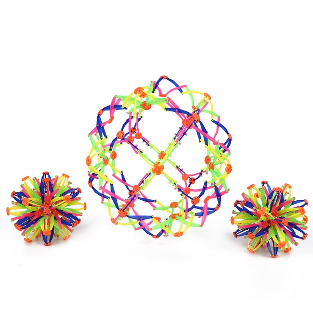 1 Pcs Outdoor Magical Colorful Telescopic Ball for Children Birthday Baby Shower Party Celebration Kindergarten Gift Reward