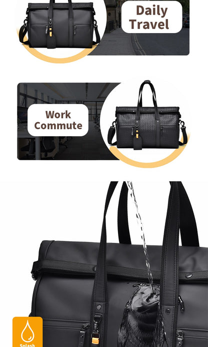 Large Duffle Bag for Travel Waterproof Gym Duffel Bag Men Durable Carry on Weekender Overnight Sports Luggage Weekend  Workout