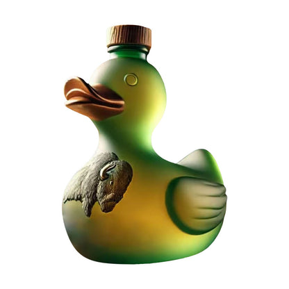 Suportes para Vinho de Cozinha Pato Engraçado Garrafa 10 oz Copos de Uísque Gravados Copos para Homens Copos de Degustação Mini Pato Criativo