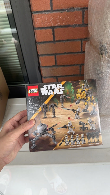 LEGO® Star Wars: Pacote de Batalha A Vingança dos Sith™ (75431) Conjunto com 4 minifiguras para crianças a partir de 7 anos 258 peças
