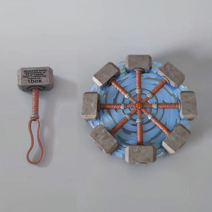 Marvel Legends Ragnarok Thor Martelo Giratório Acessório Boneco Solto de 15 cm