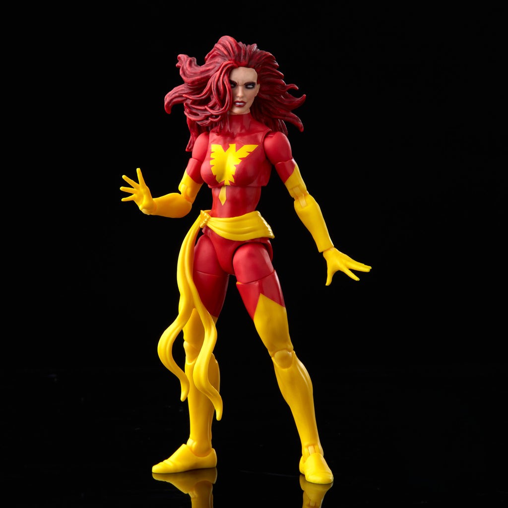 Boneco de Ação Marvel Legends Retro Wolverine Espiral Avalanche Longshot Dark Phoenix Multiple Man 6"