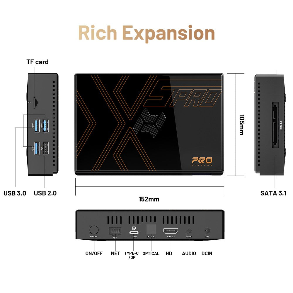 Kinhank Super Console X5 PRO Retro Video Game Consoles Plug and Play 320G/4T with 10000+ Games for PS2/WII/SS/DC/N64/MAME