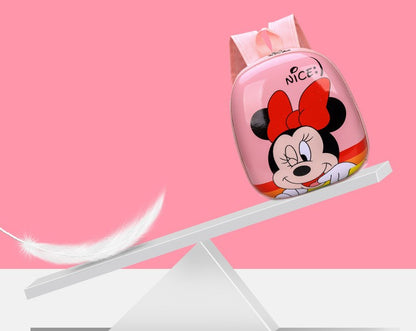 Mochila Minnie Fofa Menina Desenho Animado Disney Homem-Aranha Crianças Mochila Mickey Bolsa Escolar Infantil Elsa Bolsa de Ombro