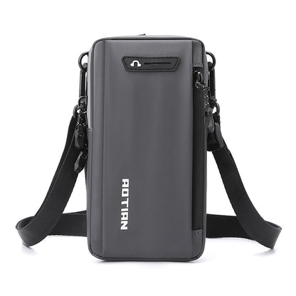 Man Shoulder Bags Oxford Messenger Handbags Fashion Mini Pouch Casual Solid Crossbody Bags For Male Shopper Tote