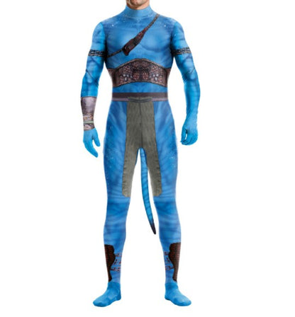 Avatar The Way of Water Cosplay Costume Tail Bodysuit Alien Halloween Birthday Theme Party Role Playing Outfit Adult Women Men
