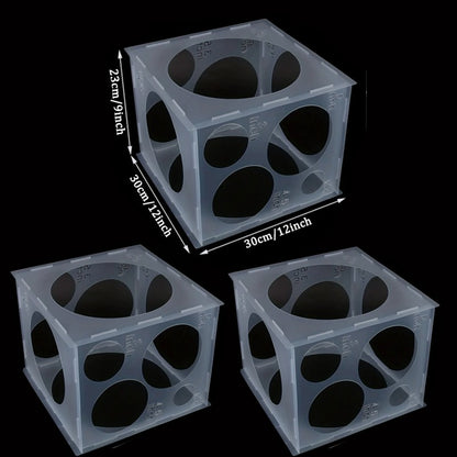1pc, Holiday Wedding Party 11 Hole Balloon Size Measuring Box,Smooth Section Does Not Hurt The Balloon, Flexible Buckle Design