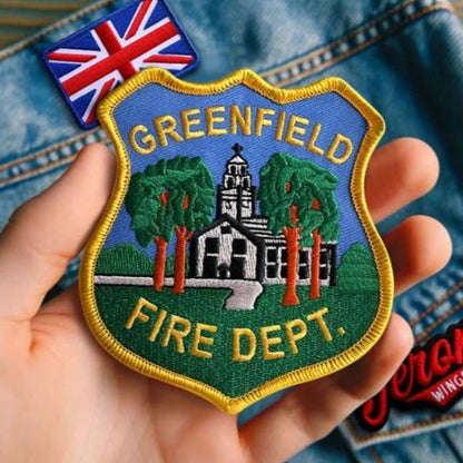 Custom Embroidery Patch Iron On Patches Logo Team Group Personalized DIY Fusible Patch Hook & Loop Patch For Clothing Moq 10pcs