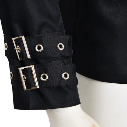 Michael Jackson cosplay Costume BAD MJ Punk Jacket Black Slim BAD Jacket Costume Clothing for Man Adore Stars Impersonator