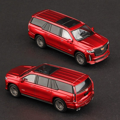 Massdi 1:64 Cadillac Escalade Carro Modelo CT5 CT6 Liga Miniatura Veículos Diecast Coleção de Brinquedos