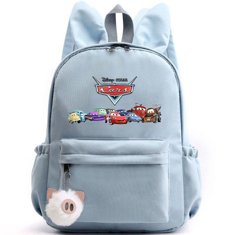 Mochila Relâmpago McQueen Carros Pixar para Meninas Meninos Adolescentes Crianças Mochilas Escolares Mochilas de Viagem