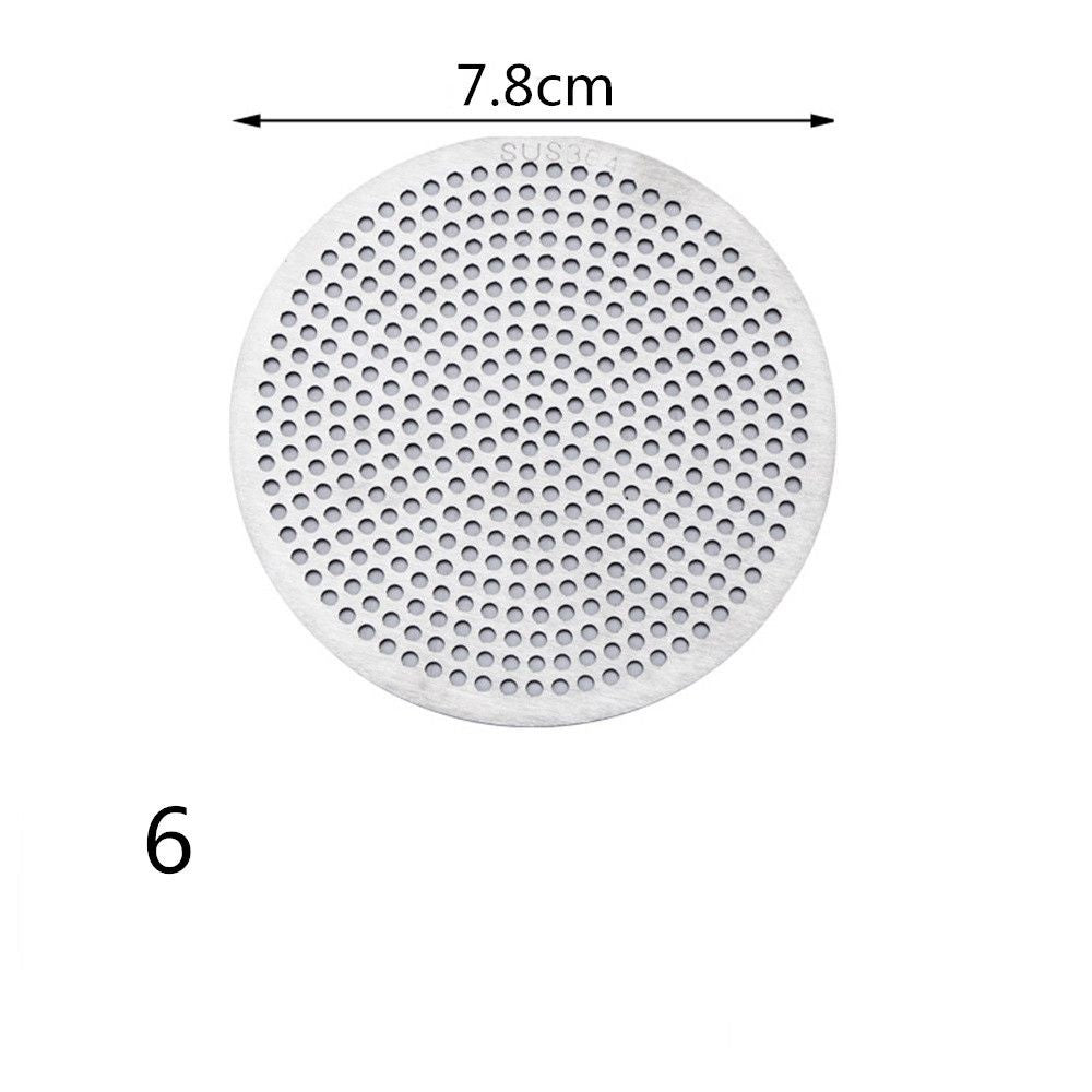 304 stainless Hair Filter Floor drain pad Tool Bathroom Accessories Shower Drain Cover  Drains Cover Sink Strainer