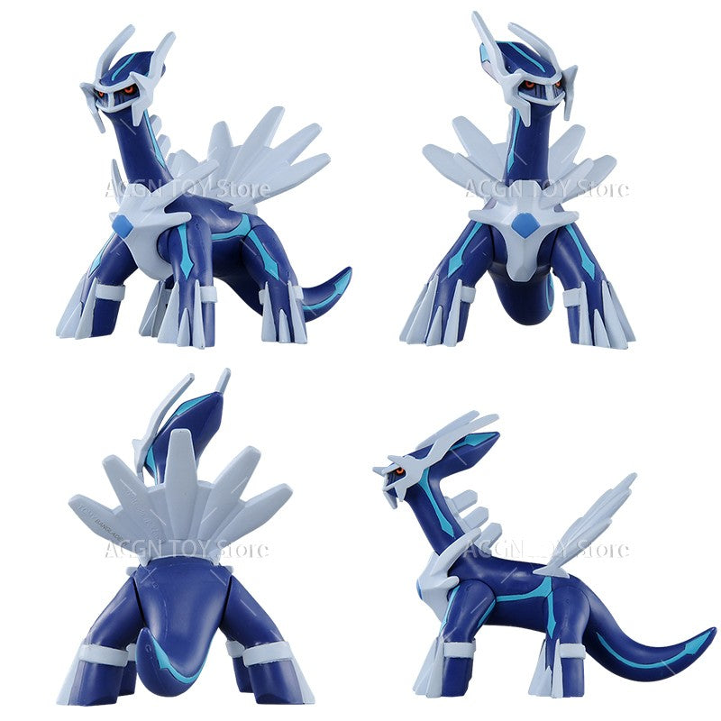 Bonecos e figuras de ação Pokémon TOMY originais: Zacian, Zamazenta, Reshiram, Arceus, Lunala, Rayquaza, Giratina, Zygarde, Palkia, Kyogre - Brinquedos de PVC