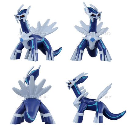 Bonecos e figuras de ação Pokémon TOMY originais: Zacian, Zamazenta, Reshiram, Arceus, Lunala, Rayquaza, Giratina, Zygarde, Palkia, Kyogre - Brinquedos de PVC