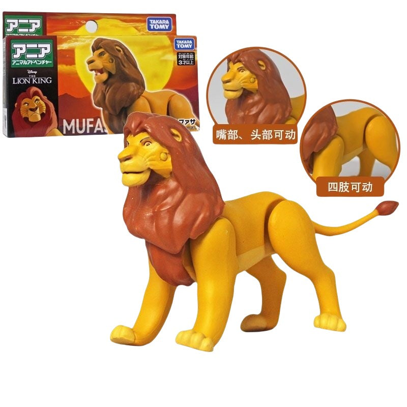 Quente O Rei Leão Brinquedos Bonecos de Ação Simba Mufasa Scar Modelo Animal Simulação Movimento Articulado para Presente de Aniversário Infantil