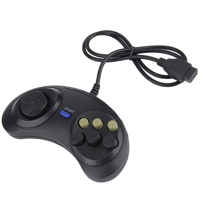 Universal Handle Game Controller Classic Wired 6 Buttons For SEGA Console PC MAC Mega Drive Gaming Accessories Remote Control
