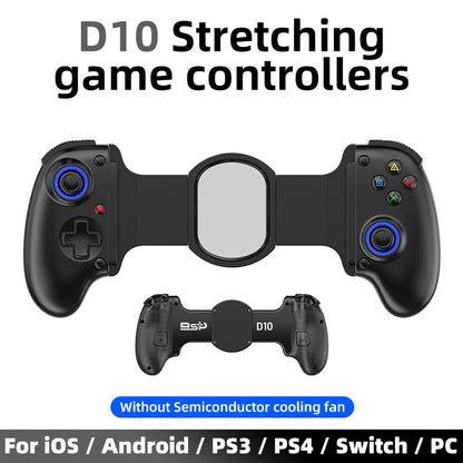 D10/D10S Mobile Game Controller Tablet Wireless Gamepad For Android/IOS/Switch/PS3/PS4 Stretching Joystick with M1M2