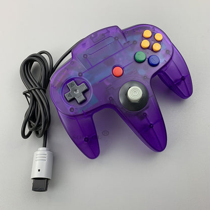 Wired Gamepad For NS 64 Host N64 Controller Gamepad Joystick For Classic Nintend 64 Console Games For Mac Computer PC