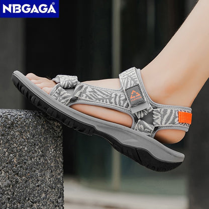 Classic Men's Hiking Sport Sandals Lightweight Leisure Beach Shoes Summer Open-Toe Breathable Travel Walking Sandials