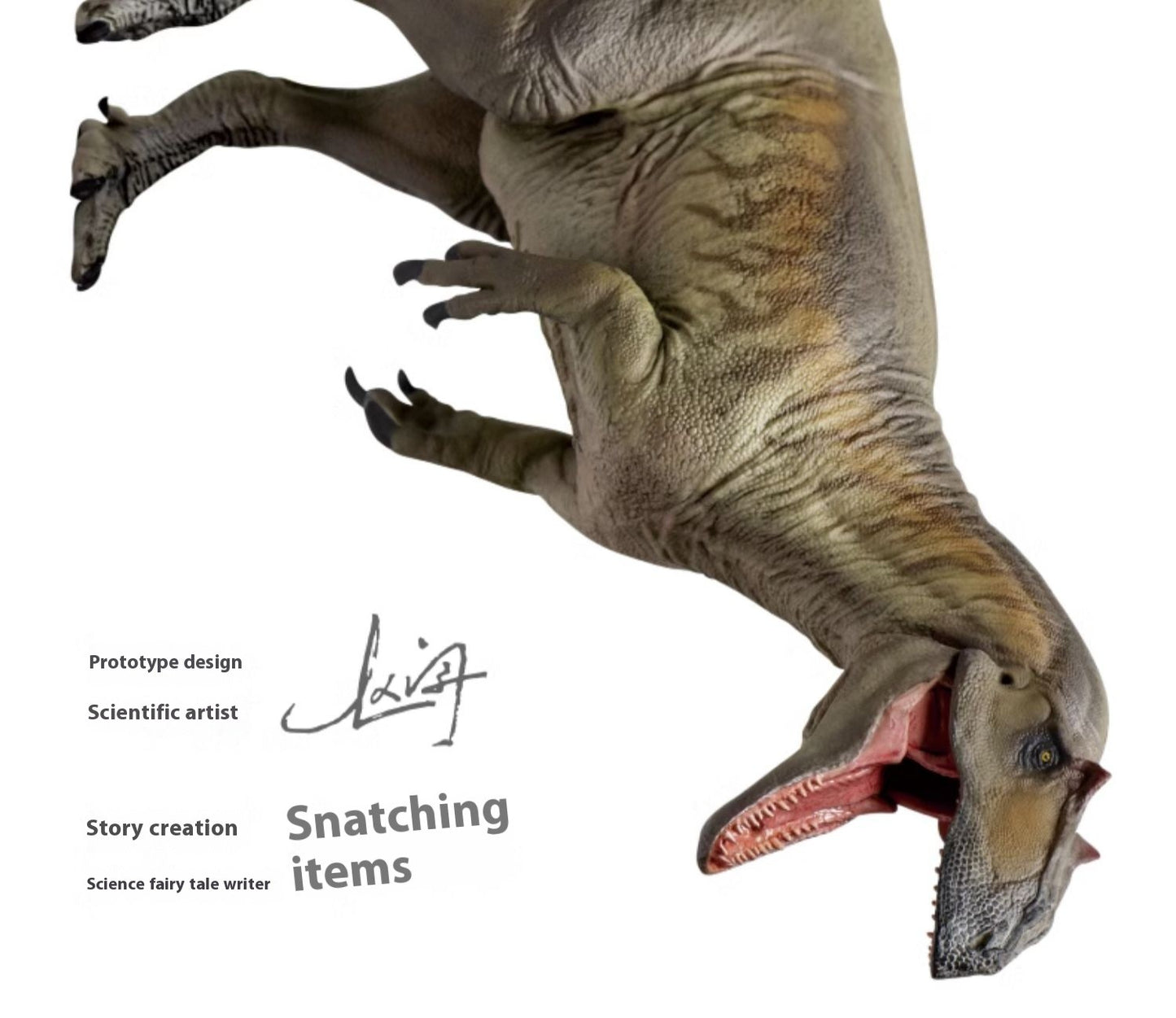 Saurophaganax Donald Dinosaur King Growth Companion Model 75 Dinossauro modelo estatueta brinquedo Presente de Natal Coleção Ornamento