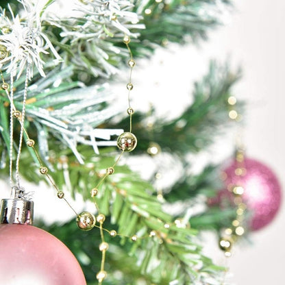 10M/Roll Pearl Chain Merry Christmas Decoration Christmas Tree Pendant for Home Decor Party Supplies New Year 2026 Gift Ornament